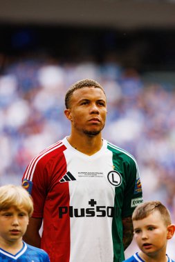 Steve Kapuadi, Süper Puchar Polski maçında Lech Poznan ve Legia Warszawa (Maciej Rogowski)