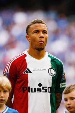 Steve Kapuadi, Süper Puchar Polski maçında Lech Poznan ve Legia Warszawa (Maciej Rogowski)