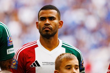 Juergen Elitim, Süper Puchar Polski maçında Lech Poznan ve Legia Warszawa (Maciej Rogowski)