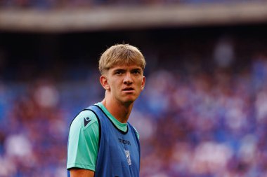 Wojciech Monka, Süper Puchar Polski maçında Lech Poznan ve Legia Warszawa (Maciej Rogowski) takımları arasında görüldü.)