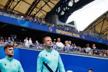 Mateusz Skrzypczak, Süper Puchar Polski maçında Lech Poznan ve Legia Warszawa (Maciej Rogowski)