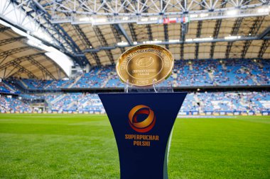 Super Puchar Polski maçında Lech Poznan ve Legia Warszawa (Maciej Rogowski)