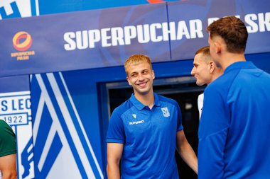 Mateusz Skrzypczak, Süper Puchar Polski maçında Lech Poznan ve Legia Warszawa (Maciej Rogowski)