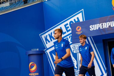 Michal Gurgul Super Puchar Polski maçında Lech Poznan ve Legia Warszawa (Maciej Rogowski)