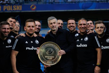 Süper Puchar Polski maçında Lech Poznan ve Legia Warszawa (Maciej Rogowski)