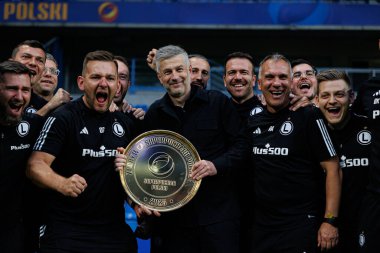 Süper Puchar Polski maçında Lech Poznan ve Legia Warszawa (Maciej Rogowski)