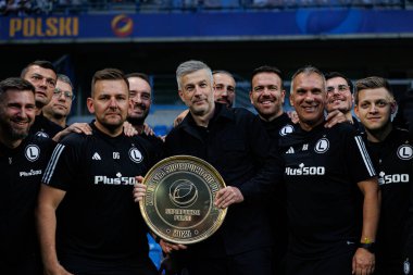 Süper Puchar Polski maçında Lech Poznan ve Legia Warszawa (Maciej Rogowski)