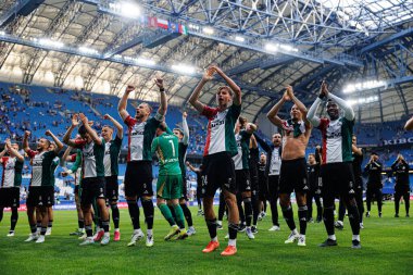 Legia oyuncuları Süper Puchar Polski maçında Lech Poznan ve Legia Warszawa (Maciej Rogowski) takımları arasında görüldü.)