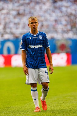 Antoni Kozubal, Süper Puchar Polski maçında Lech Poznan ve Legia Warszawa (Maciej Rogowski)