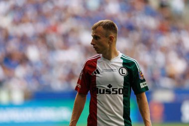Kacper Chodyna, Süper Puchar Polski maçında Lech Poznan ve Legia Warszawa (Maciej Rogowski)