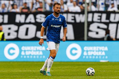 Antonio Miliç Süper Puchar Polski maçında Lech Poznan ve Legia Warszawa (Maciej Rogowski) takımları arasında görüldü)