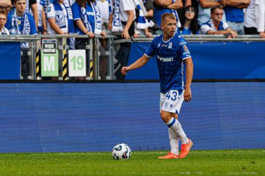 Antoni Kozubal, Süper Puchar Polski maçında Lech Poznan ve Legia Warszawa (Maciej Rogowski)