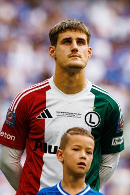 Ilya Shkurin, Süper Puchar Polski maçında Lech Poznan ve Legia Warszawa (Maciej Rogowski)