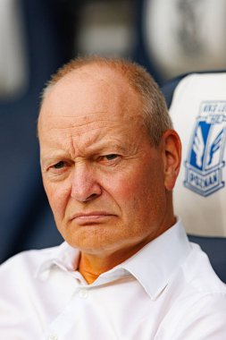 Niels Frederiksen, Süper Puchar Polski maçında Lech Poznan ve Legia Warszawa (Maciej Rogowski) takımları arasında görüldü.)