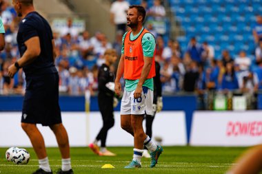 Antonio Miliç Süper Puchar Polski maçında Lech Poznan ve Legia Warszawa (Maciej Rogowski) takımları arasında görüldü)