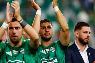 Bruno Jordao PKO BP Ekstraklasa maçı sırasında Radomiak Radom ve Pogon Szczecin (Maciej Rogowski) takımları arasında)