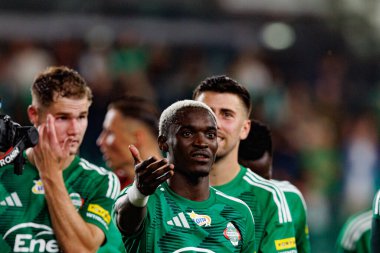 Radomiak Radom ve Pogon Szczecin (Maciej Rogowski) takımları arasındaki PKO BP Ekstraklasa maçı sırasında Capita Capemba)