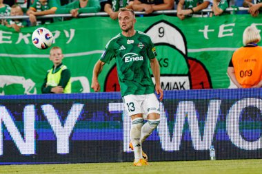 Jan Grzesik PKO BP Ekstraklasa maçı sırasında Radomiak Radom ve Pogon Szczecin (Maciej Rogowski) takımları arasında)