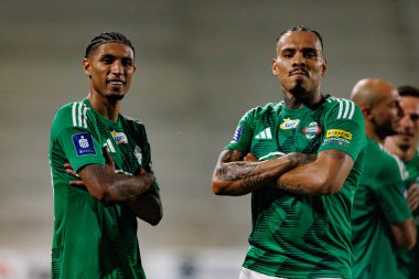 Joao Pedro ve Maurides, Radomiak Radom ve Pogon Szczecin (Maciej Rogowski) takımları arasındaki PKO BP Ekstraklasa maçında gol üstüne gol atarken görüldü)