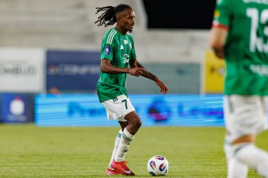 Radomiak Radom ve Pogon Szczecin (Maciej Rogowski) takımları arasında oynanan PKO BP Ekstraklasa maçı sırasında Vasco Lopes)