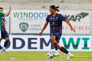 Radomiak Radom ve Pogon Szczecin (Maciej Rogowski) takımları arasındaki PKO BP Ekstraklasa maçı sırasında Marian Huja)