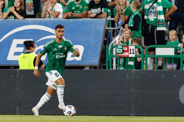 Bruno Jordao PKO BP Ekstraklasa maçı sırasında Radomiak Radom ve Pogon Szczecin (Maciej Rogowski) takımları arasında)