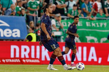 Radomiak Radom ve Pogon Szczecin (Maciej Rogowski) takımları arasındaki PKO BP Ekstraklasa maçı sırasında Marian Huja)