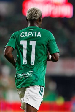 Radomiak Radom ve Pogon Szczecin (Maciej Rogowski) takımları arasındaki PKO BP Ekstraklasa maçı sırasında Capita Capemba)