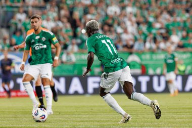 Radomiak Radom ve Pogon Szczecin (Maciej Rogowski) takımları arasındaki PKO BP Ekstraklasa maçı sırasında Capita Capemba)