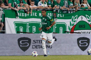 PKO BP Ekstraklasa maçı sırasında Joao Pedro Radomiak Radom ve Pogon Szczecin (Maciej Rogowski)