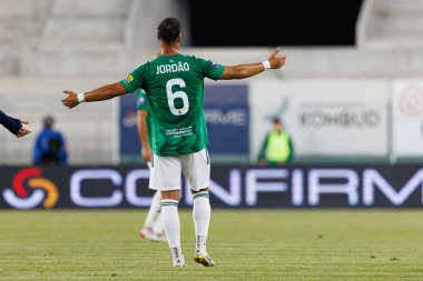 Bruno Jordao PKO BP Ekstraklasa maçı sırasında Radomiak Radom ve Pogon Szczecin (Maciej Rogowski) takımları arasında)
