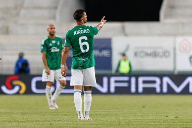 Bruno Jordao PKO BP Ekstraklasa maçı sırasında Radomiak Radom ve Pogon Szczecin (Maciej Rogowski) takımları arasında)