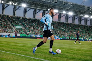 Valentin Cojocaru PKO BP Ekstraklasa maçı sırasında Radomiak Radom ve Pogon Szczecin (Maciej Rogowski) takımları arasında)