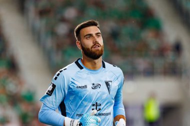 Valentin Cojocaru PKO BP Ekstraklasa maçı sırasında Radomiak Radom ve Pogon Szczecin (Maciej Rogowski) takımları arasında)