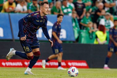 Radomiak Radom ve Pogon Szczecin (Maciej Rogowski) takımları arasındaki PKO BP Ekstraklasa maçı sırasında Fredrik Ulvestad)