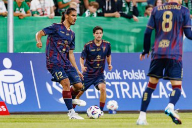 Radomiak Radom ve Pogon Szczecin (Maciej Rogowski) takımları arasındaki PKO BP Ekstraklasa maçı sırasında Marian Huja)