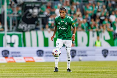 PKO BP Ekstraklasa maçı sırasında Joao Pedro Radomiak Radom ve Pogon Szczecin (Maciej Rogowski)