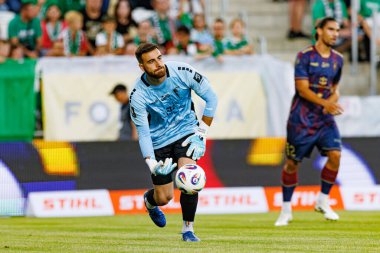 Valentin Cojocaru PKO BP Ekstraklasa maçı sırasında Radomiak Radom ve Pogon Szczecin (Maciej Rogowski) takımları arasında)