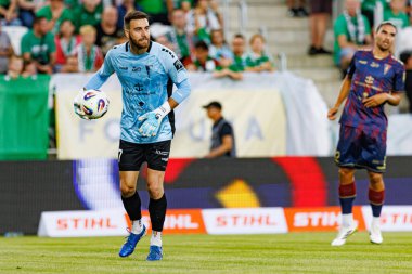 Valentin Cojocaru PKO BP Ekstraklasa maçı sırasında Radomiak Radom ve Pogon Szczecin (Maciej Rogowski) takımları arasında)