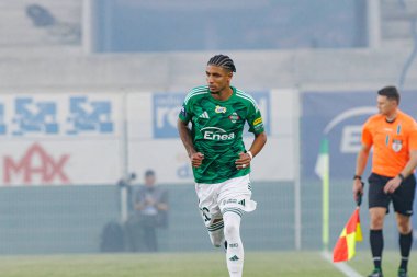 PKO BP Ekstraklasa maçı sırasında Joao Pedro Radomiak Radom ve Pogon Szczecin (Maciej Rogowski)