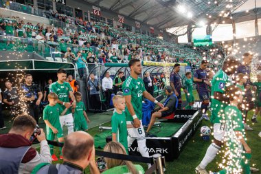 Bruno Jordao PKO BP Ekstraklasa maçı sırasında Radomiak Radom ve Pogon Szczecin (Maciej Rogowski) takımları arasında)