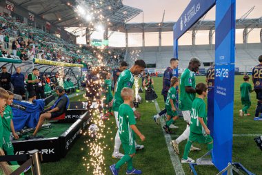 Bruno Jordao PKO BP Ekstraklasa maçı sırasında Radomiak Radom ve Pogon Szczecin (Maciej Rogowski) takımları arasında)