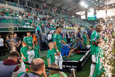 Bruno Jordao PKO BP Ekstraklasa maçı sırasında Radomiak Radom ve Pogon Szczecin (Maciej Rogowski) takımları arasında)