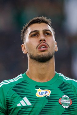 Bruno Jordao PKO BP Ekstraklasa maçı sırasında Radomiak Radom ve Pogon Szczecin (Maciej Rogowski) takımları arasında)