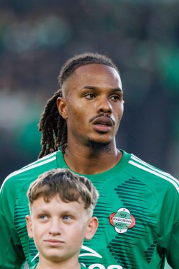 Radomiak Radom ve Pogon Szczecin (Maciej Rogowski) takımları arasında oynanan PKO BP Ekstraklasa maçı sırasında Vasco Lopes)