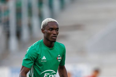 Radomiak Radom ve Pogon Szczecin (Maciej Rogowski) takımları arasındaki PKO BP Ekstraklasa maçı sırasında Capita Capemba)