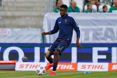 Radomiak Radom ve Pogon Szczecin (Maciej Rogowski) takımları arasındaki PKO BP Ekstraklasa maçı sırasında Paul Mukairu)