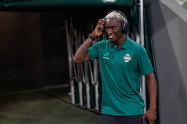 Radomiak Radom ve Pogon Szczecin (Maciej Rogowski) takımları arasındaki PKO BP Ekstraklasa maçı sırasında Capita Capemba)