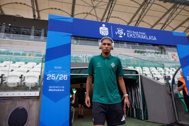 PKO BP Ekstraklasa maçı sırasında Joao Pedro Radomiak Radom ve Pogon Szczecin (Maciej Rogowski)