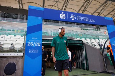 PKO BP Ekstraklasa maçı sırasında Joao Pedro Radomiak Radom ve Pogon Szczecin (Maciej Rogowski)